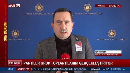 Partiler Grup Toplantılarını gerçekleştiriyor