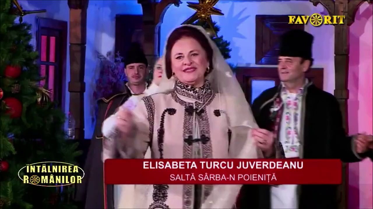 Elisabeta Turcu - Salta sarba-n poienita (Intalnirea romanilor - Favorit TV - 01.01.2025)