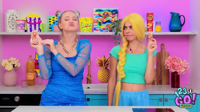 TRUCS ET ASTUCES ALIMENTAIRES GÉNIAUX ET DRÔLES ! || Astuces de Peinture Amusantes Par 123GO!Genius