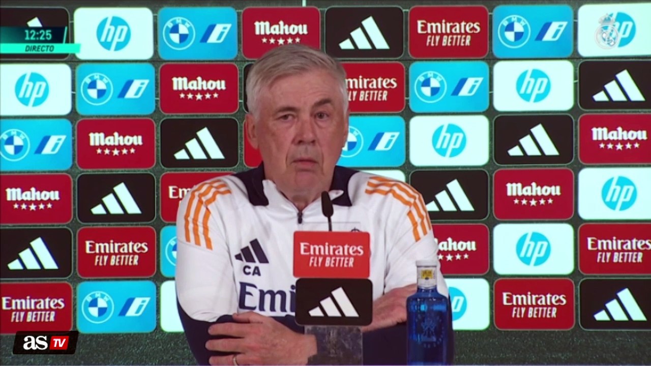 Rueda de prensa completa de Ancelotti, previa del Real Sociedad vs. Real Madrid de Copa del Rey