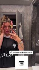 El descuido intimo de Wanda Nara