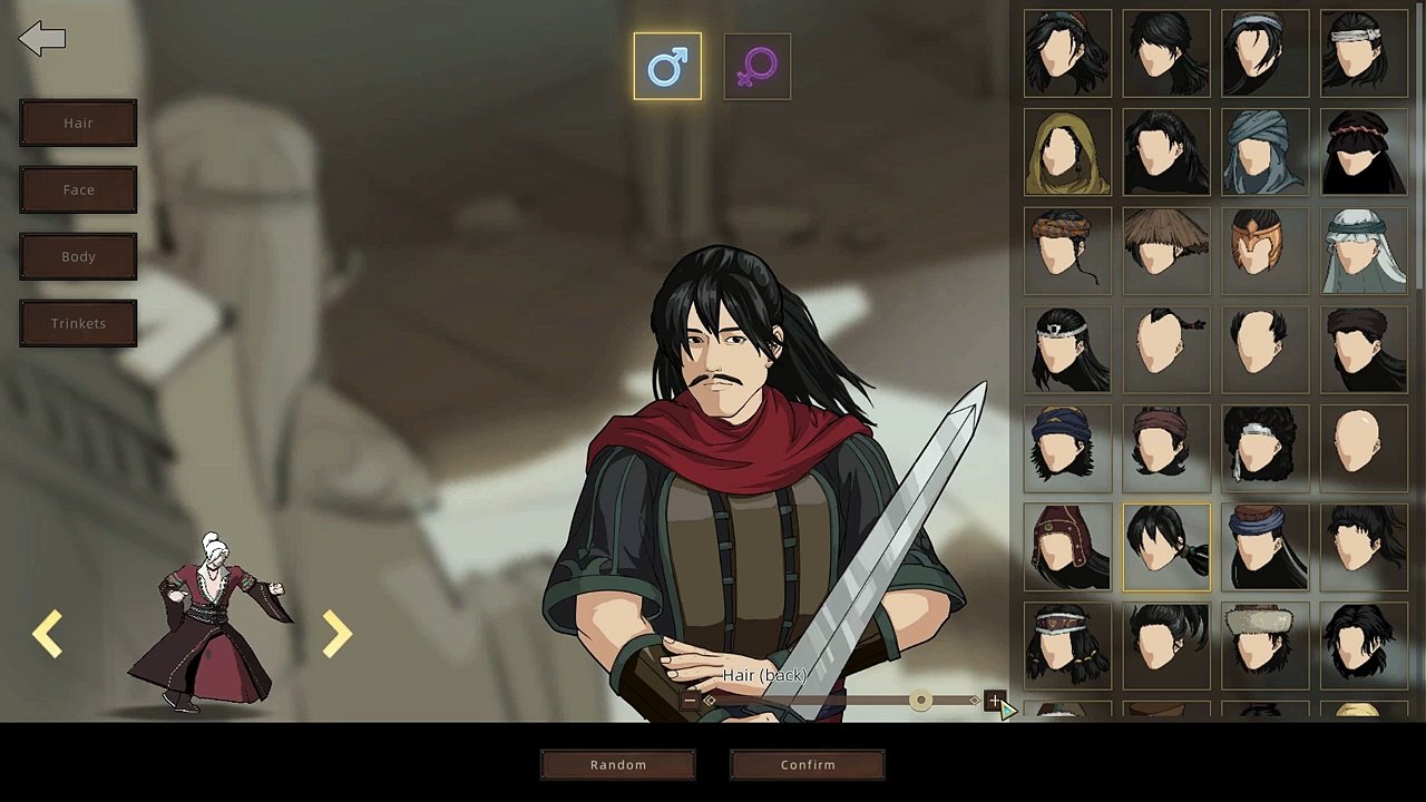 Sands Of Salzaar - character creation