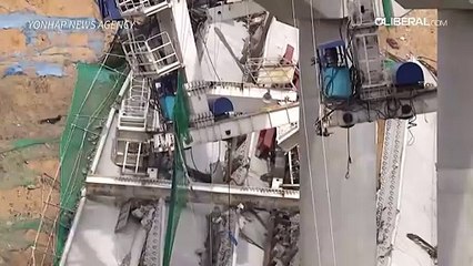 Colapso de ponte deixa 4 mortos e 6 feridos na Coreia do Sul