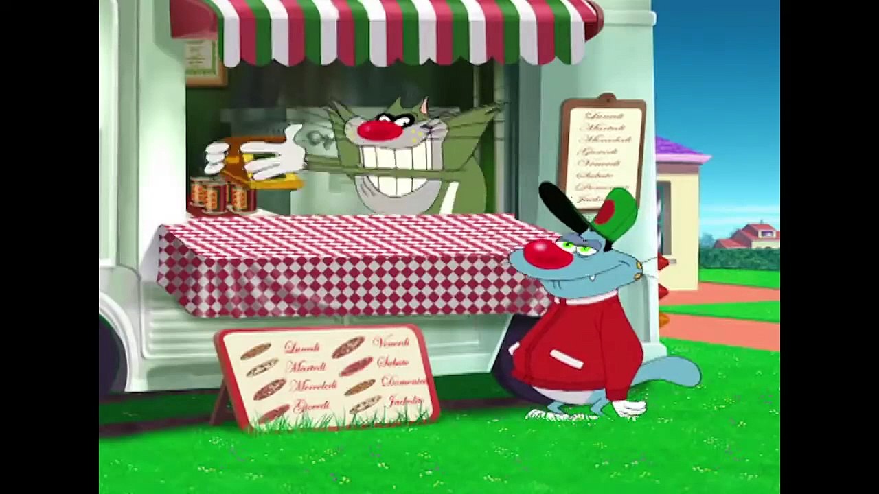 Oggy and the Cockroaches - Fancy a Pizza? in Hindi EP2