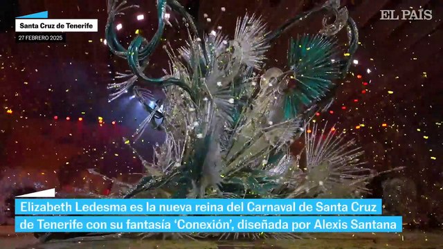 Elizabeth Ledesma, reina del Carnaval de Santa Cruz de Tenerife