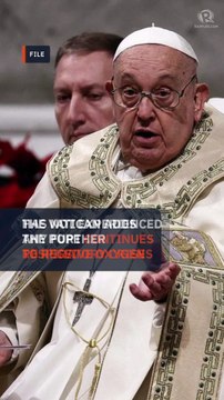 Pope Francis shows further improvement, no longer has kidney issue