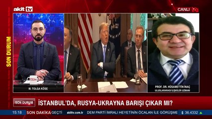 İstanbul'da, Rusya - Ukrayna barışı çıkar mı?