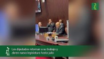 Los diputados retornan a su trabajo y abren nueva legislatura hasta julio
