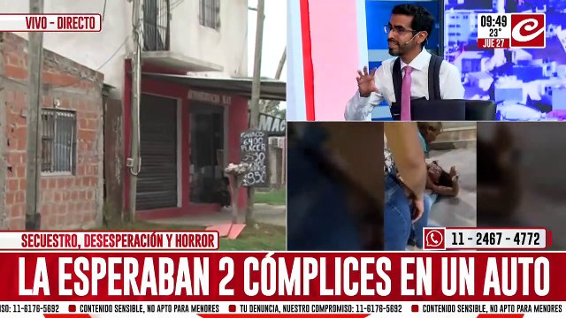 Intento de secuestro y detencón ciudadana