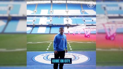 Claudio Echeverri se une al primer equipo del Manchester City en marzo