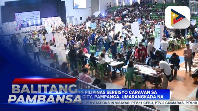 OFW Bagong Pilipinas Serbisyo Caravan sa San Fernando City, Pampanga, umarangkada na