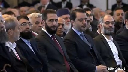 Siria, il presidente al Sharaa annuncia: lo Stato avr? monopolio armi