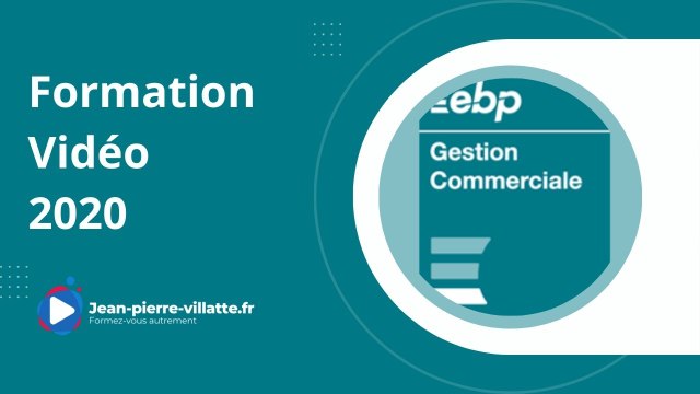EBP Gestion Commerciale PRO 2020 : Ergonomie et navigation