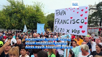 Ezrek virrasztottak és imádkoztak Ferenc pápa gyógyulásáért