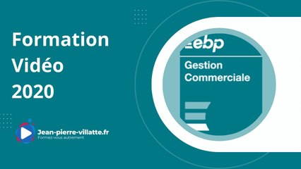 EBP Gestion Commerciale PRO 2020 :Création du dossier