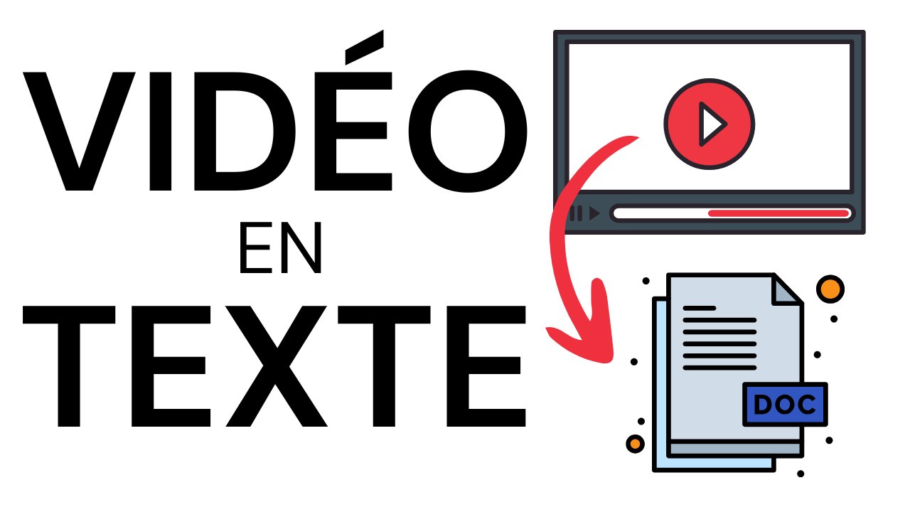 Transcrire une Vidéo en Texte avec l'IA gratuitement - Vidéo Dailymotion