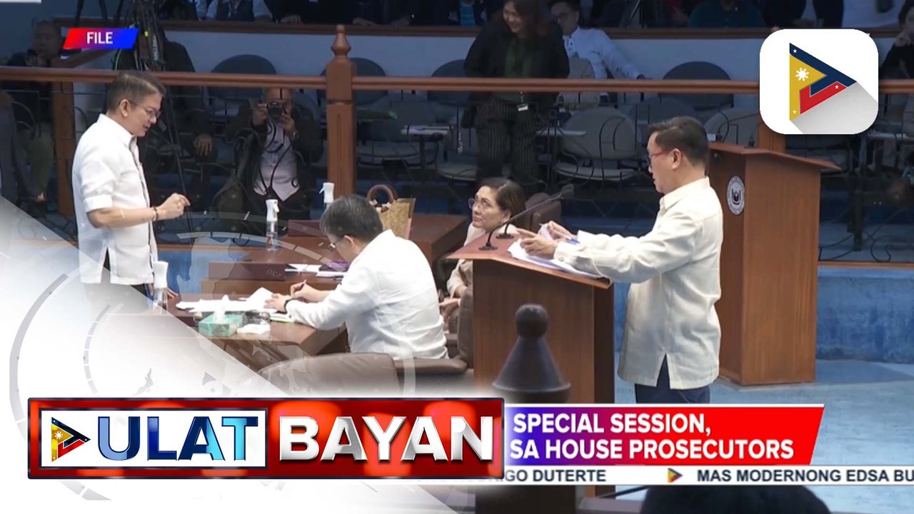 Pagpapatawag ng special session para sa pagdinig ng impeachment complaint vs. VP Duterte, hindi na kailangan ayon sa House Prosecutors