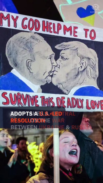 UN Security Council adopts neutral US stance on war in Ukraine as Trump pursues peace