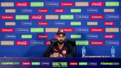 Afghanistan’s Shahidi previews ICC Champions Trophy clash with England