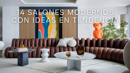 14 salones modernos con ideas en tendencia