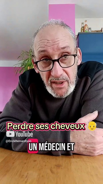 Perdre ses cheveux 👴 #comique #humour #cheveux #perdresescheveux #calvitie #médecin