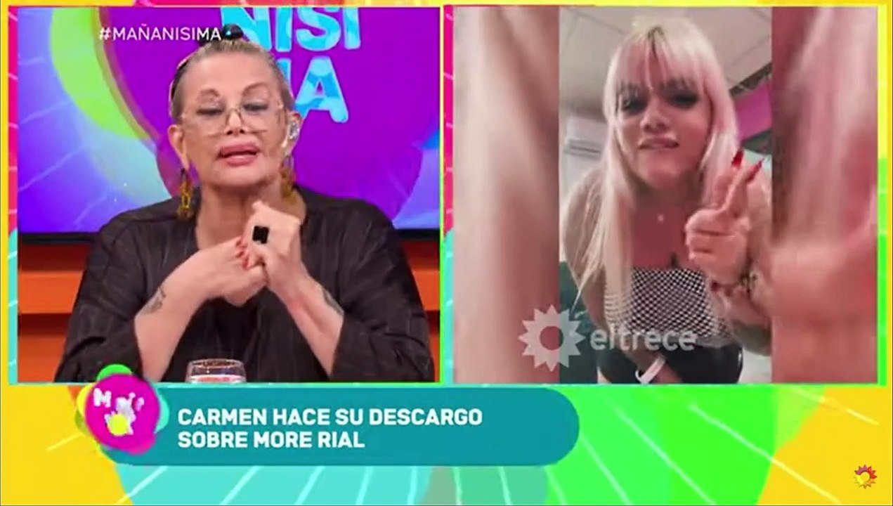Carmen Barbieri hizo un duro descargo sobre por qué le bajó el pulgar a Morena Rial en su programa