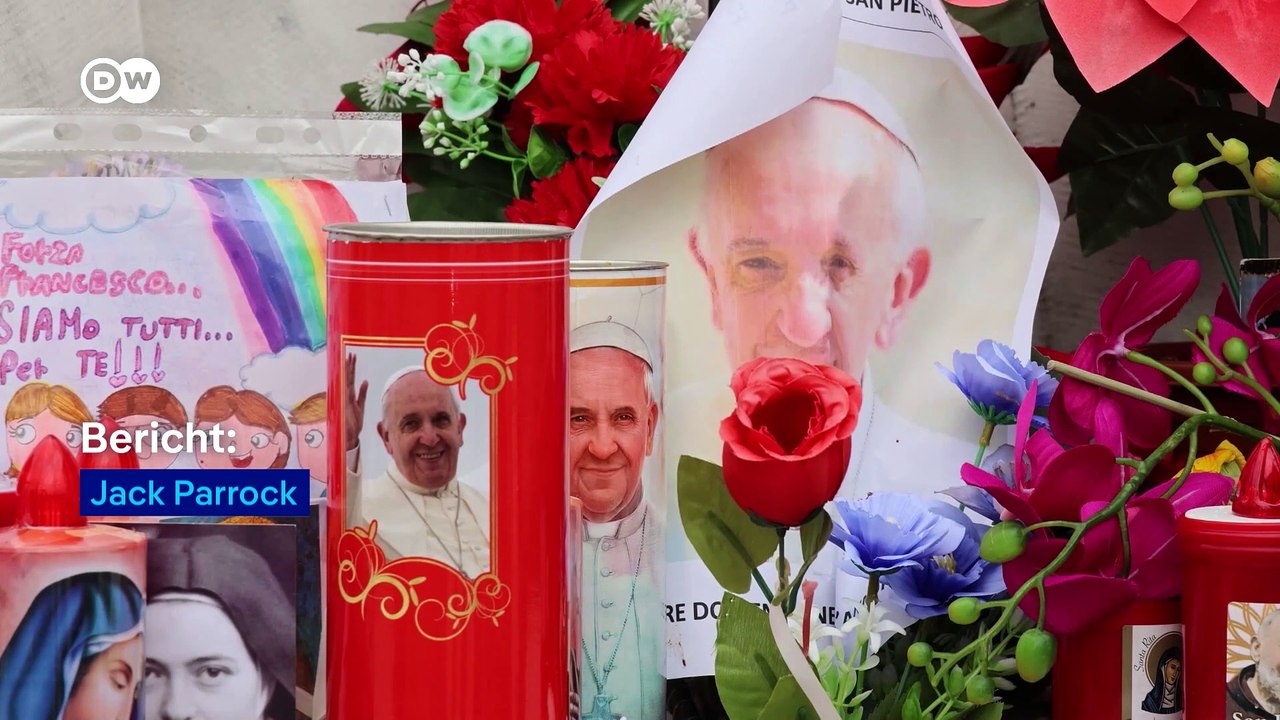 Rom: Bangen um Papst Franziskus