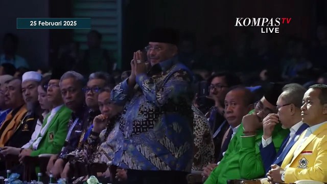 Beginilah Reaksi Puan Maharani Disapa Presiden Prabowo saat Sambutan Kongres Partai Demokrat