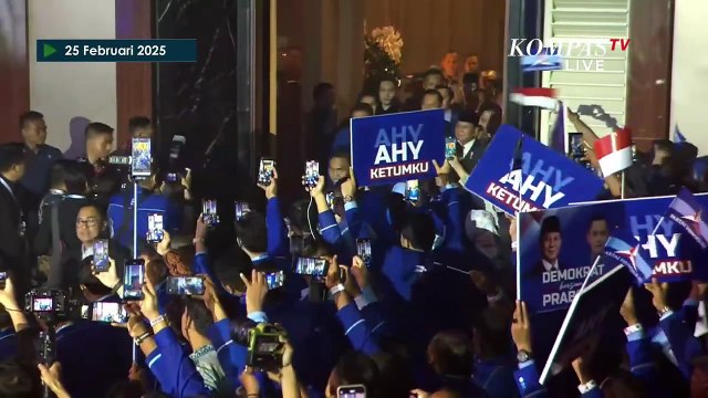 Meriah! Ini Penampakan Presiden Prabowo, Wapres Gibran hingga SBY Datang ke Kongres Partai Demokrat