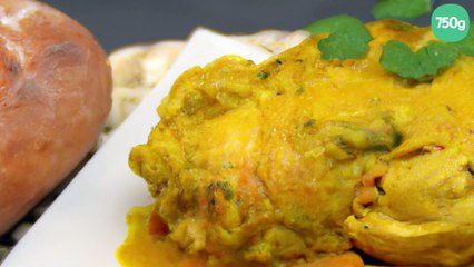 Rôti de dindonneau au curry
