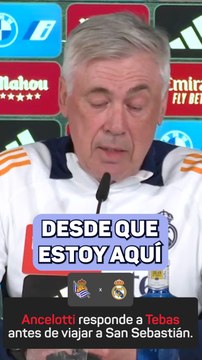 Ancelotti: Tebas habla demasiado del Real Madrid