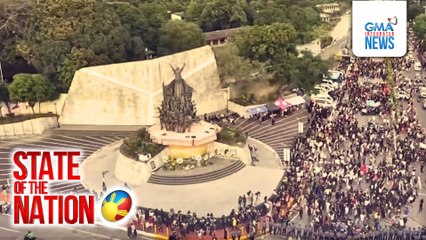 Mga estudyante, kabilang sa mga gumunita sa ika-39 na anibersaryo ng 1986 EDSA People Power Revolution | SONA