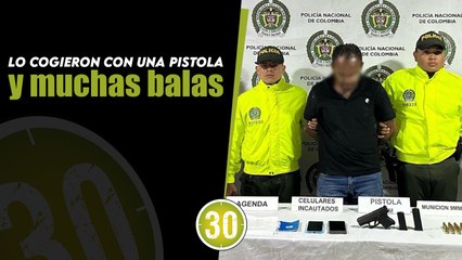 'Encanaron' al 'Negro  un hombre que al parecer mató a dos jóvenes a bala en Salgar