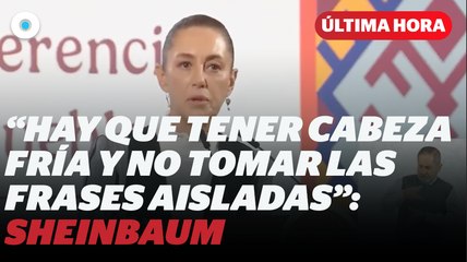 Sheinbaum espera llegar acuerdo con Trump sobre aranceles I Reporte Indigo