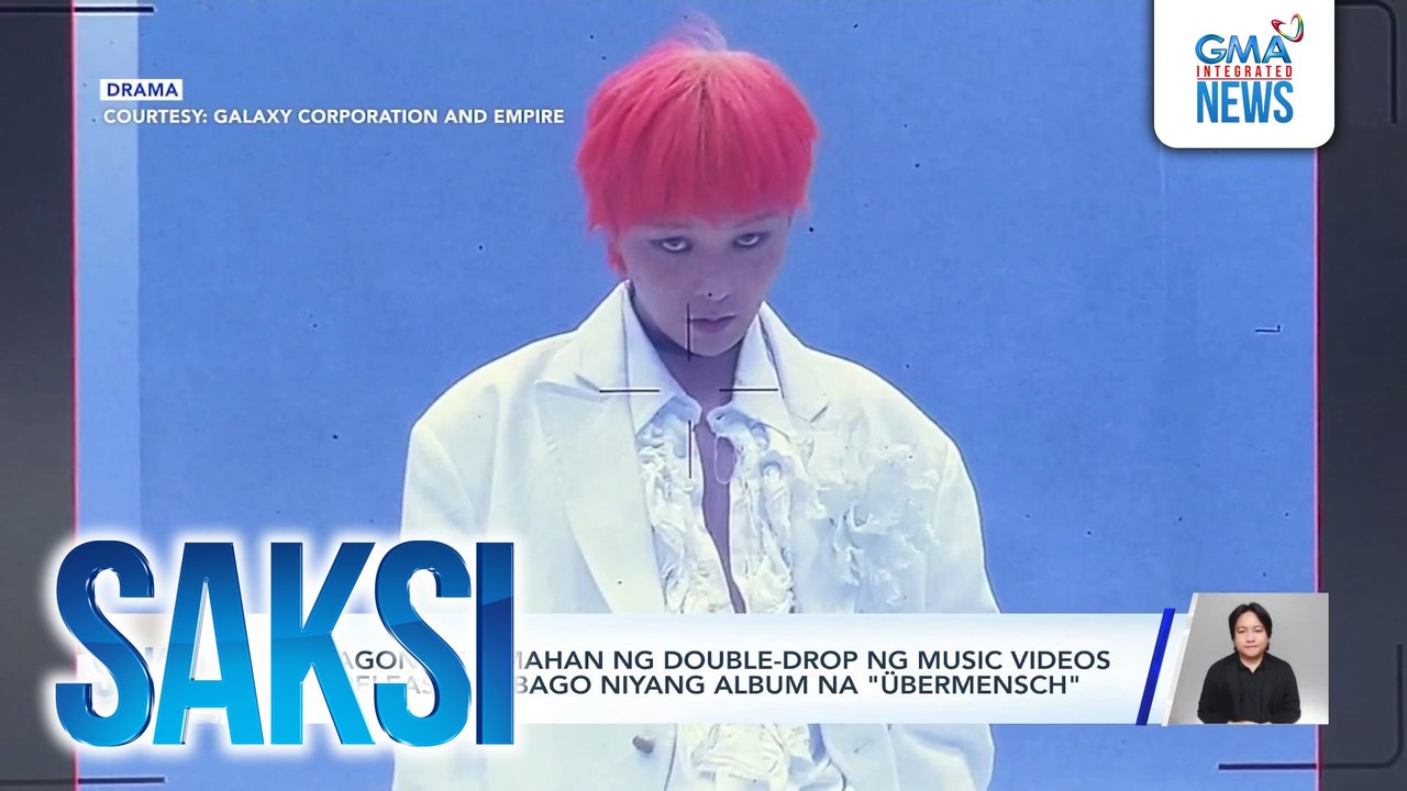 G-Dragon, sinamahan ng double-drop ng music videos ang release ng bago niyang album na "Übermensch" | Saksi
