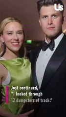 Colin Jost Looked in 12 Dumpsters for Scarlett Johansson's Lost Ring