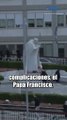 El papa Francisco sigue trabajando desde el hospital