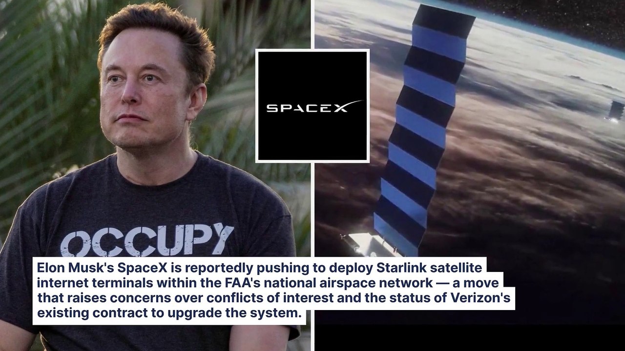 Elon Musk's SpaceX Pushing To Integrate Starlink In US Airspace Network, Raising Conflict Of Interest Concerns