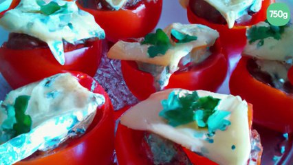 Tomates au roquefort maison