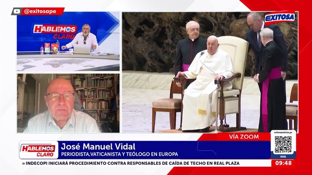 Papa Francisco: Sumo Pontífice está mejorando desde hace tres días , según experto en el Vaticano