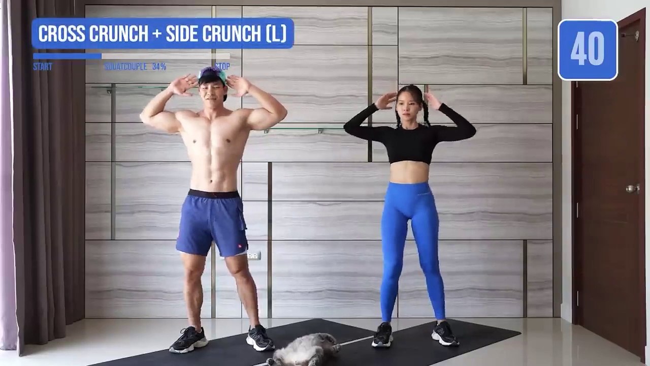 ABDOMINALES PERMANENTES DE 15 MINUTOS PARA PRINCIPIANTES