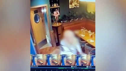 Woman strolls in and steals restroom sink - leaving restaurant owner baffled