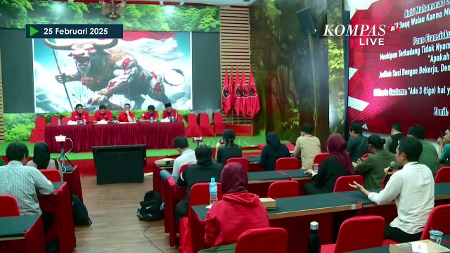 [FULL] PDIP Jelaskan Instruksi Megawati ke Pramono Anung soal Retret Kepala Daerah