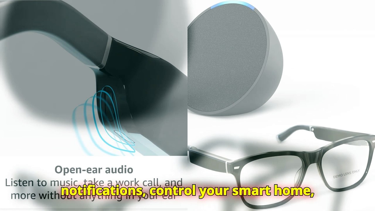 "Amazon Echo Frames 3rd Gen – Smart Glasses with Alexa!"