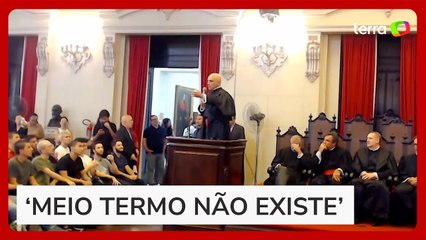 ‘Rede social é amor ou ódio, não dá para ter discussão séria’, diz Moraes a estudantes da USP
