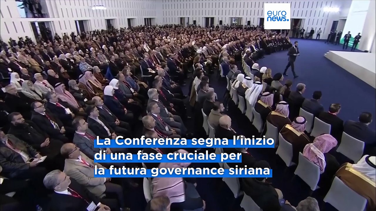 Siria: a Damasco la Conferenza per il dialogo nazionale per ricostruire il Paese dopo la guerra