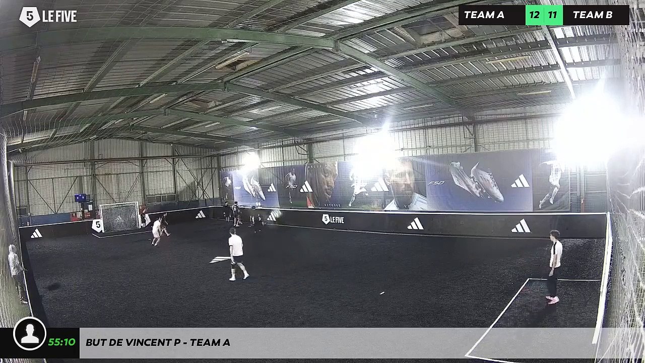 But de Vincent P - Team A