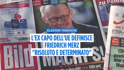 Germania, l'ex capo dell'Ue Barroso sul leader della Cdu Friedrich Merz: "Risoluto e determinato"