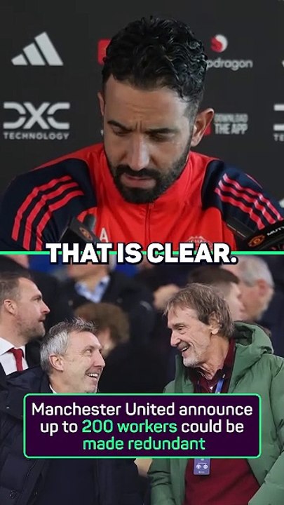 United redundancies down to 'lack of success' on the pitch - Amorim