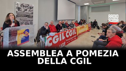 "Il voto è la nostra rivolta", assemblea a Pomezia della Cgil